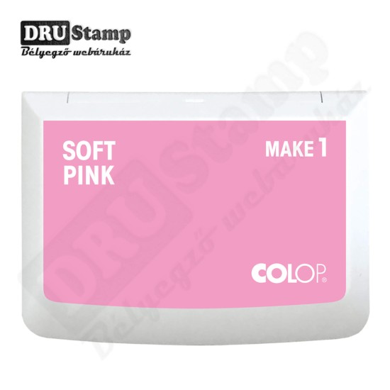 COLOP Make 1 bélyegzőpárna - Halvány rózsaszín (50x90 mm) COLOP Make 1 bélyegzőpárna - Halvány rózsaszín (50x90 mm)