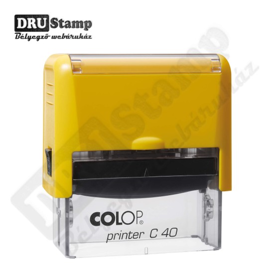 COLOP Printer C40 bélyegző egyedi lenyomattal (max 23x59 mm)