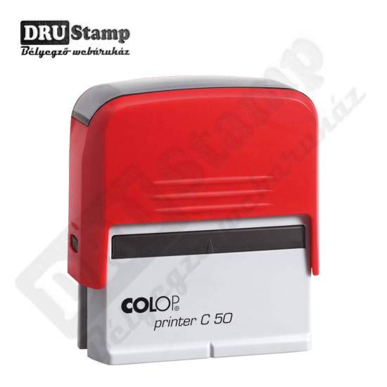 COLOP Printer C50 bélyegző egyedi lenyomattal (max 30x69 mm)
