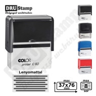 COLOP Printer C60 bélyegző egyedi lenyomattal (max 37x76 mm)