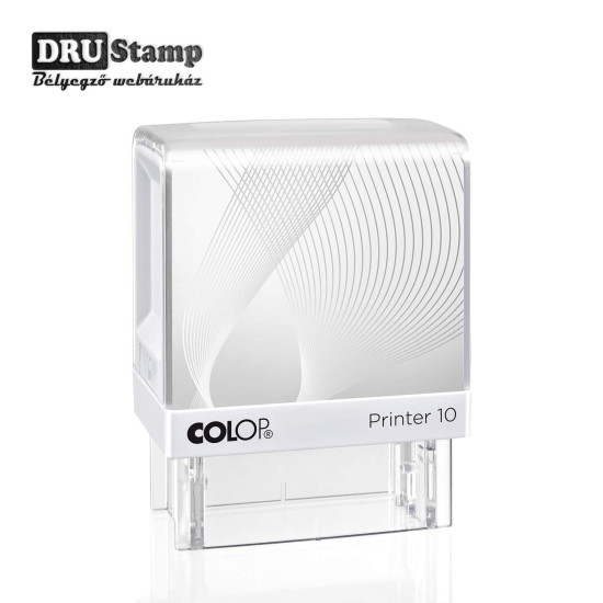 COLOP Printer IQ 10 bélyegző FEKETE kerettel és egyedi lenyomattal (max 10x27 mm) COLOP Printer IQ 10 bélyegző FEKETE kerettel és egyedi lenyomattal (max 10x27 mm)