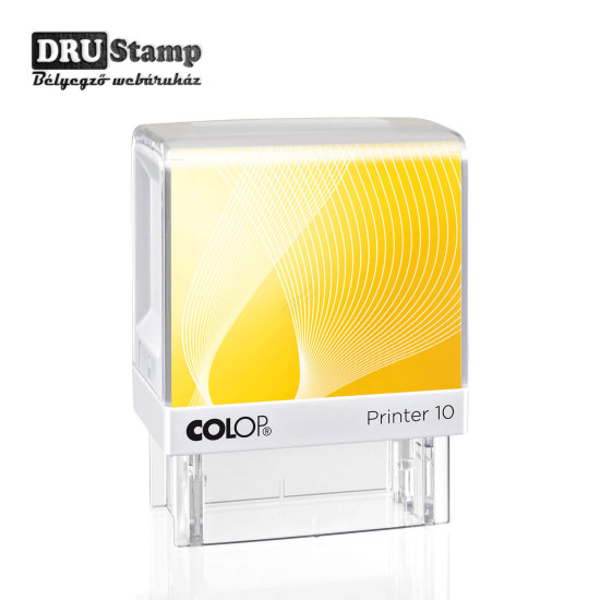 COLOP Printer IQ 10 bélyegző FEKETE kerettel és egyedi lenyomattal (max 10x27 mm) COLOP Printer IQ 10 bélyegző FEKETE kerettel és egyedi lenyomattal (max 10x27 mm)