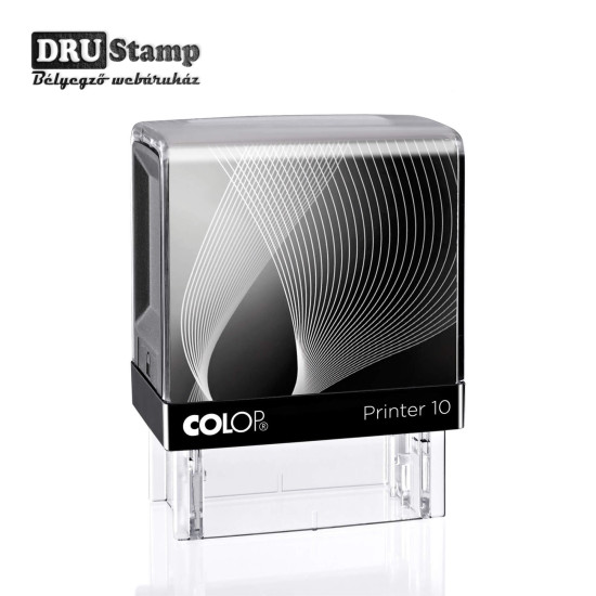 COLOP Printer IQ 10 bélyegző FEKETE kerettel és egyedi lenyomattal (max 10x27 mm) COLOP Printer IQ 10 bélyegző FEKETE kerettel és egyedi lenyomattal (max 10x27 mm)