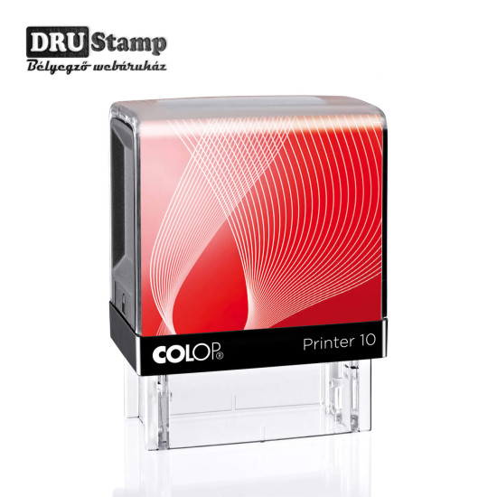 COLOP Printer IQ 10 bélyegző FEHÉR kerettel és egyedi lenyomattal (max 10x27 mm) COLOP Printer IQ 10 bélyegző FEHÉR kerettel és egyedi lenyomattal (max 10x27 mm)