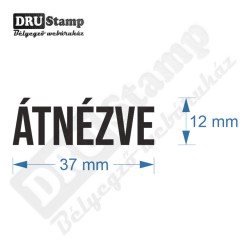 ÁTNÉZVE bélyegző ÁTNÉZVE bélyegző