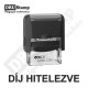 DÍJ HITELEZVE feliratú bélyegző DÍJ HITELEZVE feliratú bélyegző