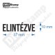ELINTÉZVE bélyegző