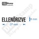 ELLENŐRIZVE bélyegző