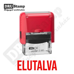 ELUTALVA bélyegző