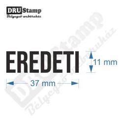 EREDETI bélyegző