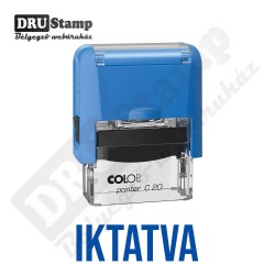 IKTATVA bélyegző