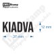 KIADVA bélyegző
