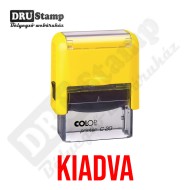 KIADVA bélyegző