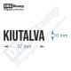 KIUTALVA bélyegző
