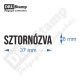 SZTORNÓZVA bélyegző