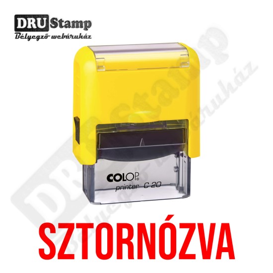 SZTORNÓZVA bélyegző