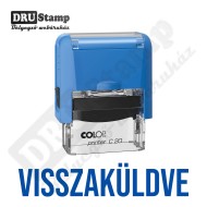 VISSZAKÜLDVE bélyegző