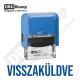 VISSZAKÜLDVE bélyegző