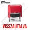 VISSZAUTALVA bélyegző