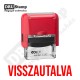 VISSZAUTALVA bélyegző VISSZAUTALVA bélyegző