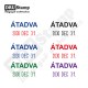 ÁTADVA dátum bélyegző ÁTADVA dátum bélyegző