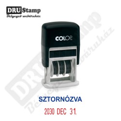 SZTORNÓZVA dátum bélyegző