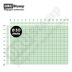 Fabélyegző Ø30 mm átmérőjű KÖR alakú lenyomattal