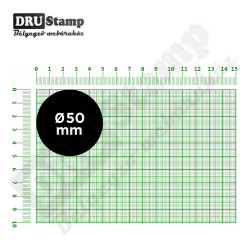 Fabélyegző Ø50 mm átmérőjű KÖR alakú lenyomattal