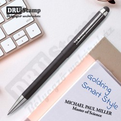 Trodat Goldring SMART Style bélyegzős toll - fekete (8,7x33mm)