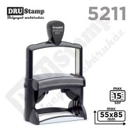 Trodat Professional 3.0 5211 fémvázas bélyegző egyedi lenyomattal (max 55x85 mm)