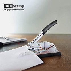 COLOP kézi dombornyomó - Ø41 mm kör átmérőjű (lenyomattal)