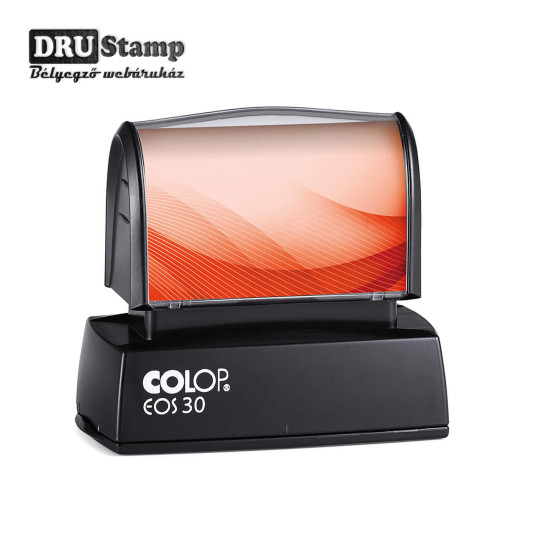 COLOP EOS 30 bélyegző egyedi lenyomattal (18x51 mm)