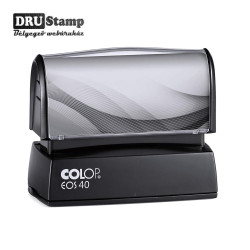 COLOP EOS 40 bélyegző egyedi lenyomattal (23x59 mm)