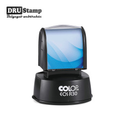 COLOP EOS R30 bélyegző egyedi lenyomattal (Ø30 mm)