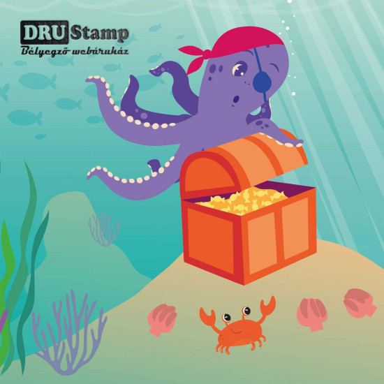 COLOP Cleany Hand bélyegző - Polip COLOP Cleany Hand bélyegző - Polip