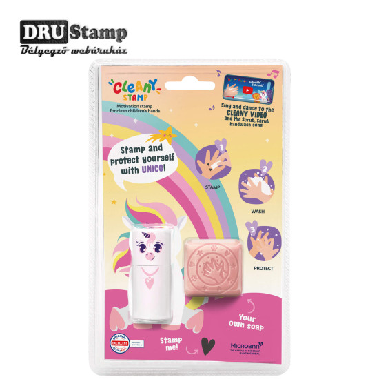 COLOP Cleany Hand bélyegző - Egyszarvú COLOP Cleany Hand bélyegző - Egyszarvú