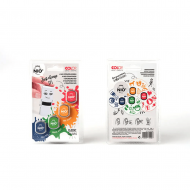 COLOP NIO színes cserepárna - ÉLÉNK színek (4db-os bliszter)