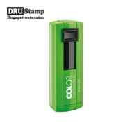 COLOP Pocket Stamp Plus 30 Green Line környezetbarát mobil zsebbélyegző egyedi lenyomattal (18x47 mm)