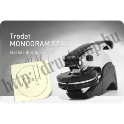 Trodat Monogram Seal kirakós dombornyomó - Ø41 mm kör átmérőjű 