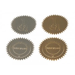 Öntapadó etikett dombornyomókhoz 1 db