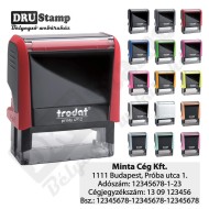 Bélyegző készítés cégeknek - Trodat Printy 4912 bélyegző egyedi lenyomattal