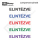 ELINTÉZVE bélyegző ELINTÉZVE bélyegző