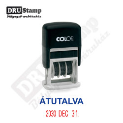 ÁTUTALVA dátum bélyegző