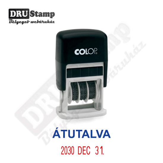 ÁTUTALVA dátum bélyegző