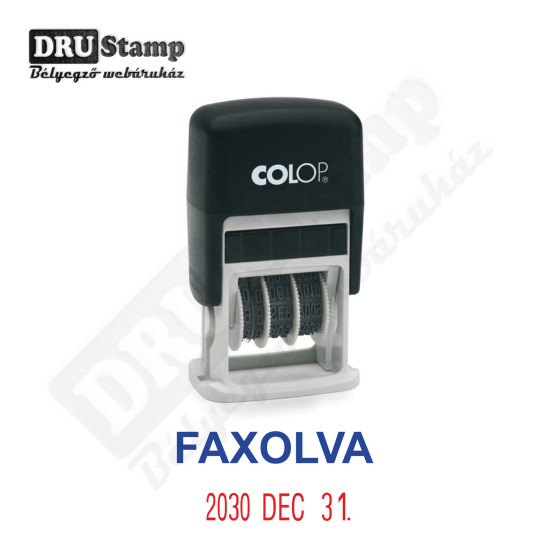 FAXOLVA dátum bélyegző