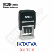 IKTATVA dátum bélyegző