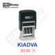 KIADVA dátum bélyegző