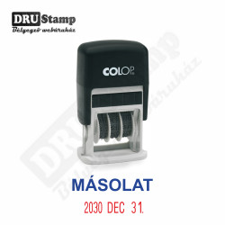 MÁSOLAT dátum bélyegző