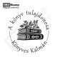 EX LIBRIS bélyegző - Könyves V02 (Ø40mm)