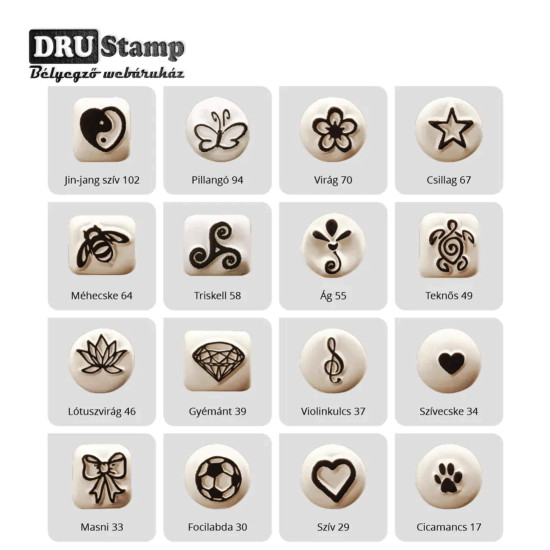 LaDot tetoválókő - Kis méret "S" (kb 1,5-2cm)